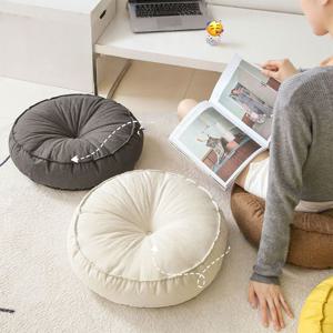 [해외] 북유럽 모던 원형 쿠션 방석 의자 등받이 배게 쿠션 등쿠션 6colors