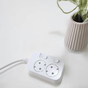 시소탭 국산 먼지 차단 철벽 방어 특허 안전 개별 멀티탭 2구 1.5m