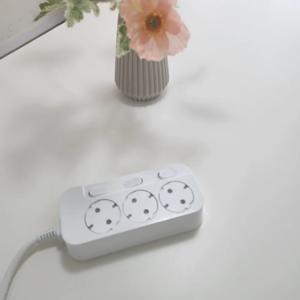 시소탭 국산 먼지 차단 철벽 방어 특허 안전 개별 멀티탭 3구 1.5m