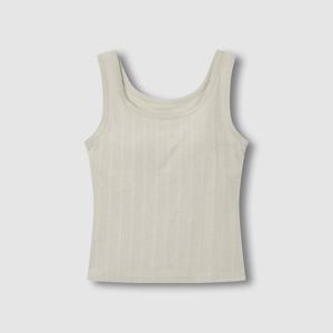 여 코튼 포인텔 탱크 브라캐미솔 (3 sizes)(2 colors)