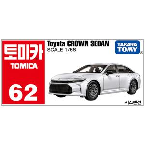 토미카 62 도요타 크라운 세단 화이트 자동차 다이캐스트 미니카