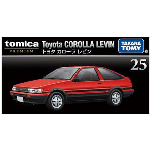 토미카 프리미엄 25 도요타 코롤라 레빈 레드 다이캐스트 미니카