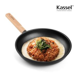 하이브리드(Hybrid) 인덕션(IH) 휠우드 티타늄 프라이팬 24cm