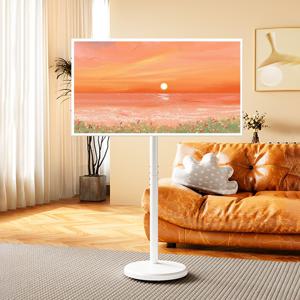 화이트 삼텐바이미 이동식 티비 거치대  10인치 ~ 46인치 전용