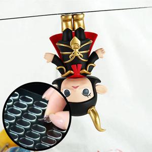 레고 피규어 고정 테이프 스티커 가챠 미니 미니어처 작은 사무실 차량 대시보드 꾸미기재료