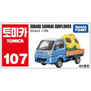 토미카 107 스바루 삼바 해바라기 트럭 다이캐스트 미니카