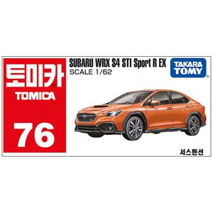 토미카 76 스바루 WRX S4 STI 스포츠 R EX 다이캐스트 미니카