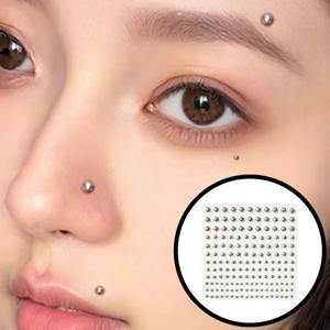 페이크 피어싱스티커 귀찌 배꼽 피어싱 가짜 붙이는 귀꾸 코꾸 코찌 귀테리어 귀 꾸미기