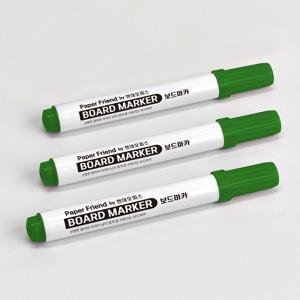 화이트보드 보드마카(녹색 3개입)