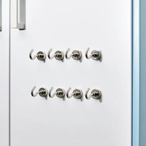 WOW 현관에 착착 마스크 및 다용도 자석후크 8P STAINLESS