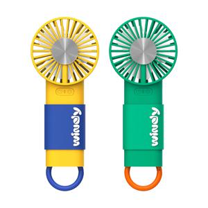 번개표 급속냉각 휴대용 미니 손 선풍기 에어컨손풍기 쿨링 핸디 선풍기(그린/옐로우)