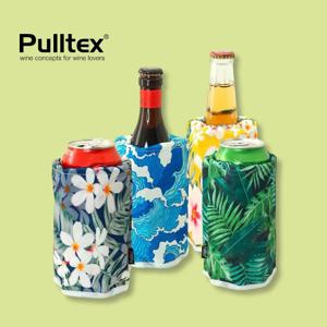 맥주 음료수 병 캔 500ml용 쿨러패드 4개 세트 야외 캠핑