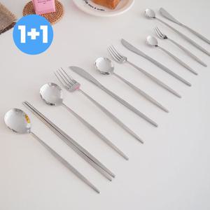 [1+1] 퀸즈 고급수저세트 한식기 양식기 카페커트러리