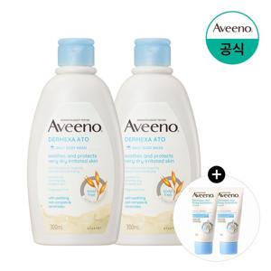 더멕사 아토 데일리 바디 워시 300mlx2+(증정)에몰리언트 크림 15mlx2