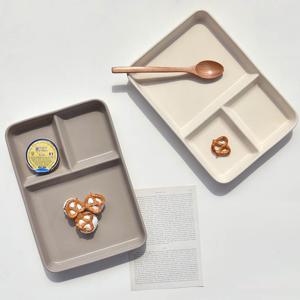 1+1 블레 삼절나눔식판/접시 2color
