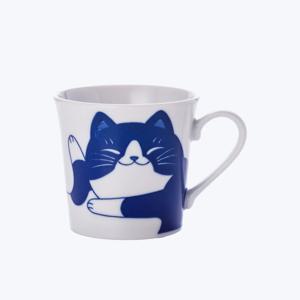 파랑이 고양이 머그컵 9cm