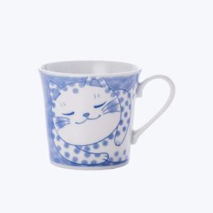점박이 고양이 머그컵 9cm
