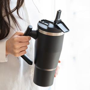 스텐텀블러 950ml 빨대텀블러 블랙텀블러 화이트텀블러