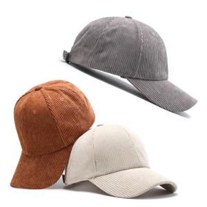 1+1 베이직 코듀로이 골덴 무지 볼캡 야구모자 캡 모자