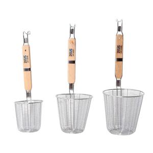 우동조리기 (나무손잡이) 면삶기 국수 건지기