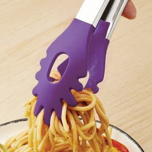 실리콘 주방 집게 26.5cm 파스타 면 빵집게 캠핑 고기