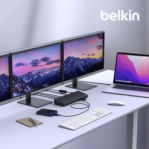 유니버셜 USB-C 트리플 디스플레이 도킹스테이션 멀티허브 85W 전원 INC007