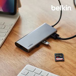 C타입 7-in-1 멀티 포트 어댑터 허브 INC009bt