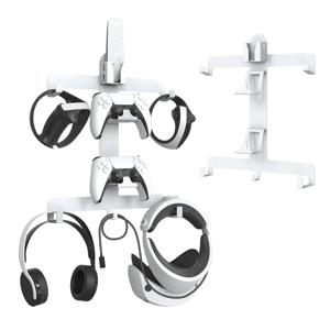 PS VR2 벽걸이 멀티 거치대 PS5 듀얼센스 컨트롤러 헤드셋 거치대