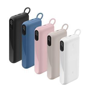 20W 20000mAh 디스플레이 보조배터리 BPB028 C타입 케이블 기내반입 파워뱅크