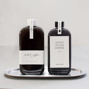 납작 더치 PET 250ml 300ml 1개 커피 페트 공 병