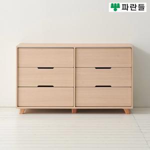 파란들가구 1200 2칸 3단서랍장 서랍장3단 수납장 서랍옷장
