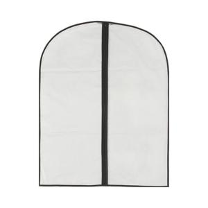 반투명 지퍼식 옷커버 (5p 블랙 60x80cm) DK47