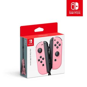 스위치 조이콘 파스텔 핑크 단색