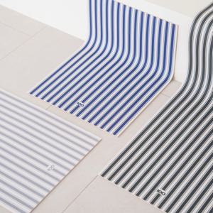 빨아쓰는 규조토 스트라이프 발매트 욕실 주방 화장실 (M+L)