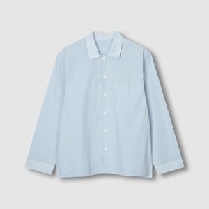 여 60수 코튼 스트라이프 파자마 셔츠 (3 sizes)(2 colors)