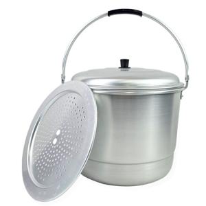 양은 백들통 알루미늄 곰통 곰솥 찜기 찜냄비 (특대)