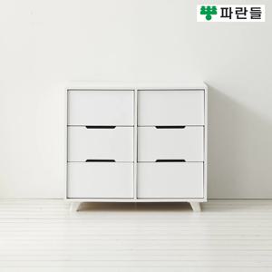 파란들가구 800 2칸 3단서랍장 서랍장3단 수납장 서랍옷장