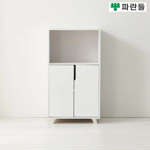 파란들가구 양문 600 높은 도어수납장 다용도수납장 장식장