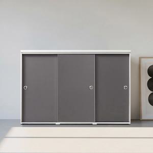 슬라이드수납장 슬라이딩 도어 와이드 수납장 1180 400 800