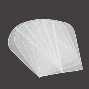 반투명 지퍼식 옷커버 (5p 화이트 60x80cm) DK15