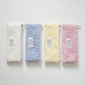 폼폼 펜슬 파우치 (4colors) 다용도 롱 파우치
