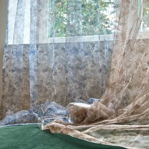 수 플라워 망사 빈티지 커튼 속커튼