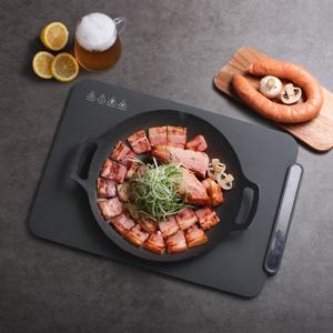 프리미엄 접이식 푸드워머 3단 온도조절 전기 온열 보온매트 가정용 파인 다이닝 캠핑 집들이