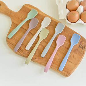 국산 실리콘 미니스푼 알뜰 스파츌라 소스 베이킹 이유식 스푼 미니 요리 주걱 볶음 스푼