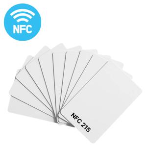 NFC 카드 태그 칩 NTAG 215 디지털 전자 명함 제작 NFCTAG 도어락 사원증 앱