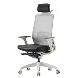 아이언 가죽 메쉬 목받침 옷걸이 학생사무용 컴퓨터 의자 IRN-350