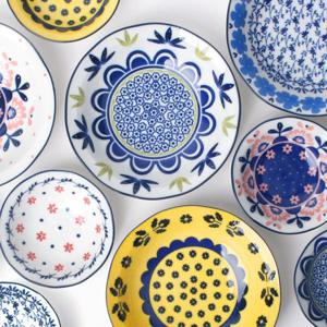 플로니아 폴란드 찬기 10P세트 수입 그릇 식기 폴로니아