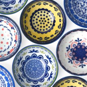 플로니아 폴란드 공기대접 10P 수입 그릇 식기 폴로니아