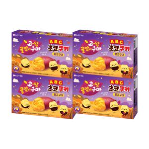 ABC 초코쿠키 꿀고구마 130g x 4개