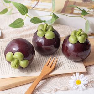 싱그러운 망고스틴 모형 1P (유광)